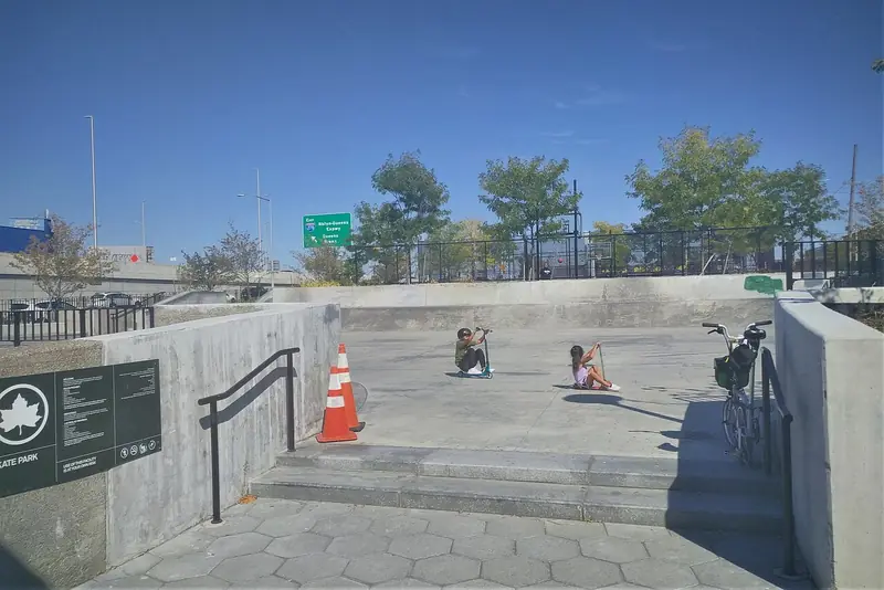Unnamed skatepark in New York