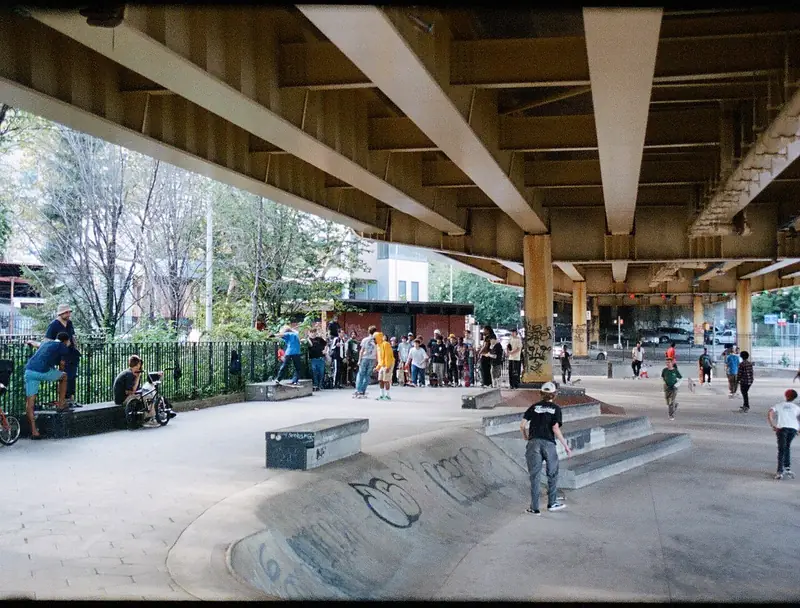 Unnamed skatepark in New York